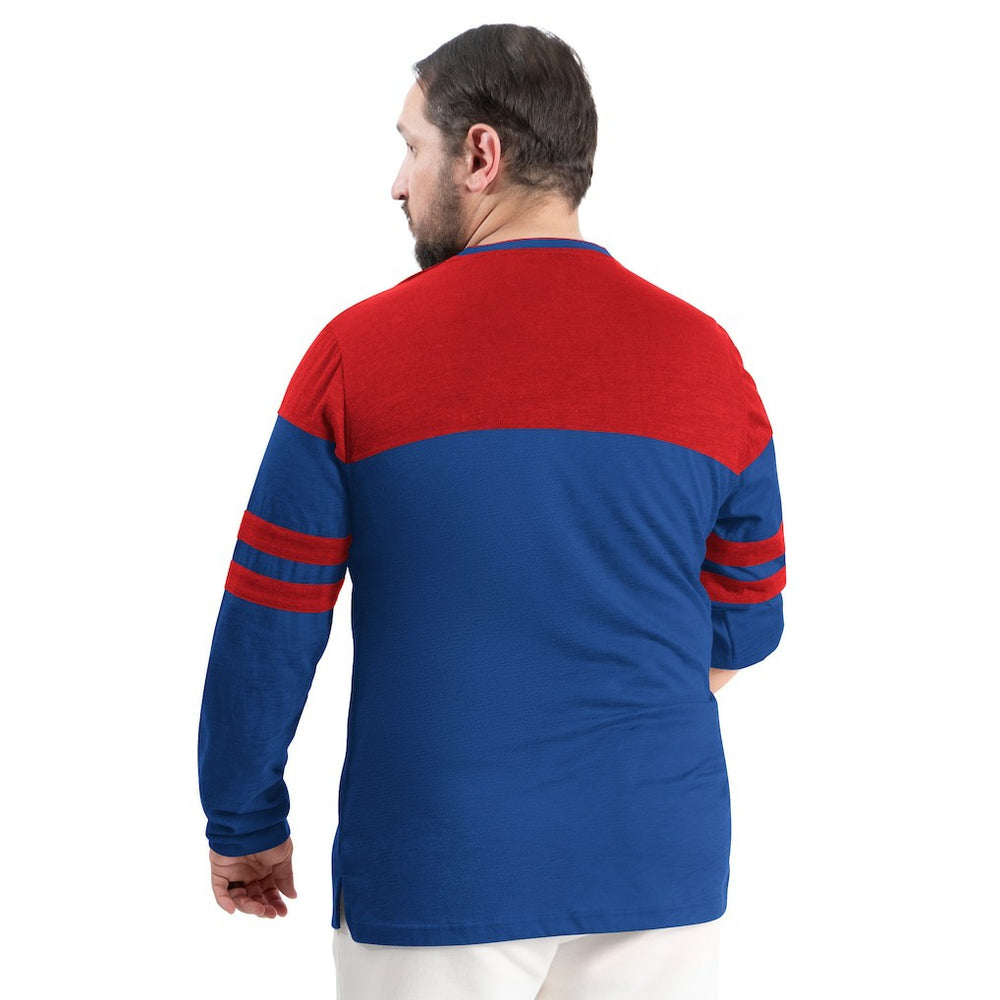 Buffalo Bills G-III Sports by Carl Banks Adaptive Outlast Long Sleeve T-Shirt Royal/Red