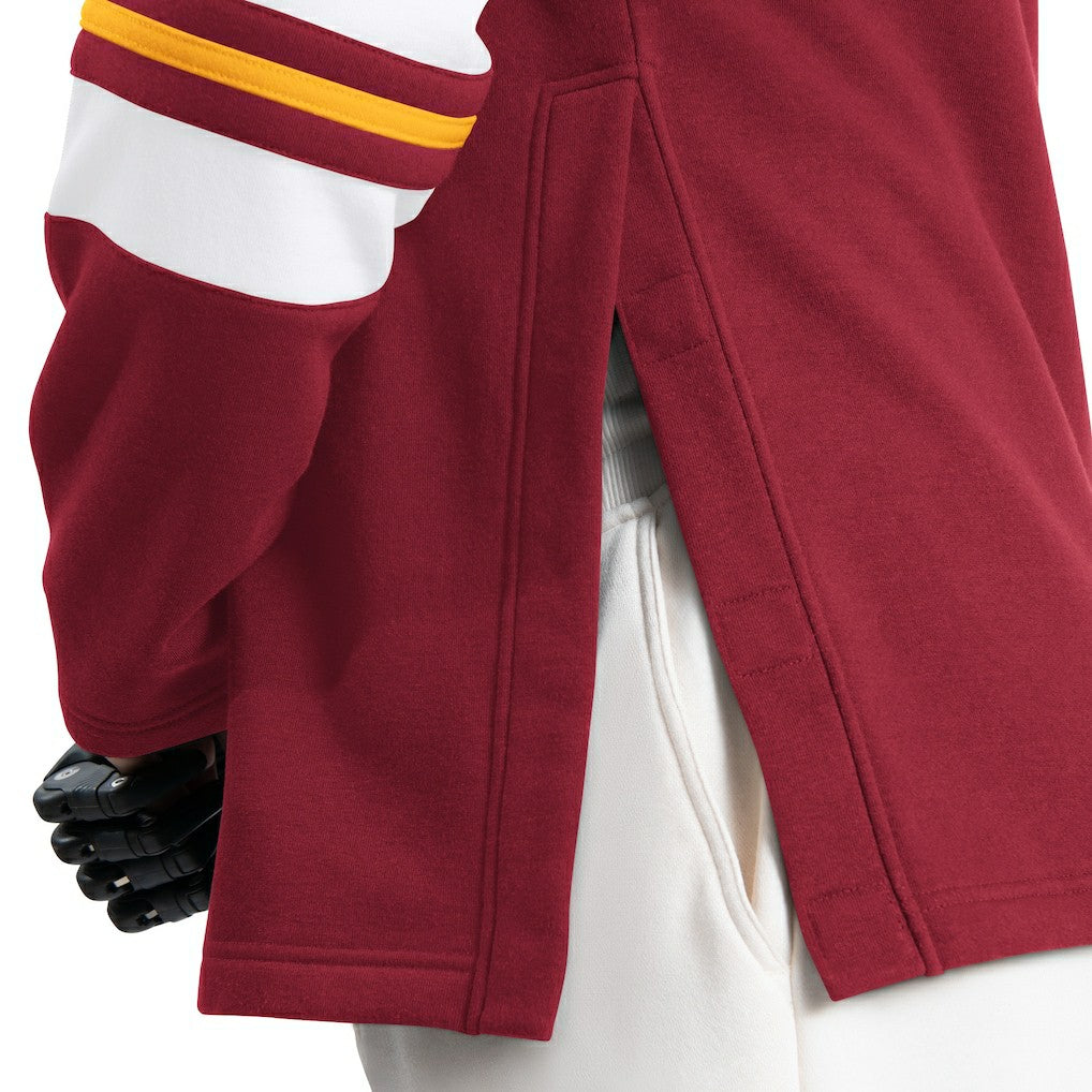 Washington Commanders G-III Sports by Carl Banks Adaptive Lord Stanley Crewneck Sweatshirt Burgundy