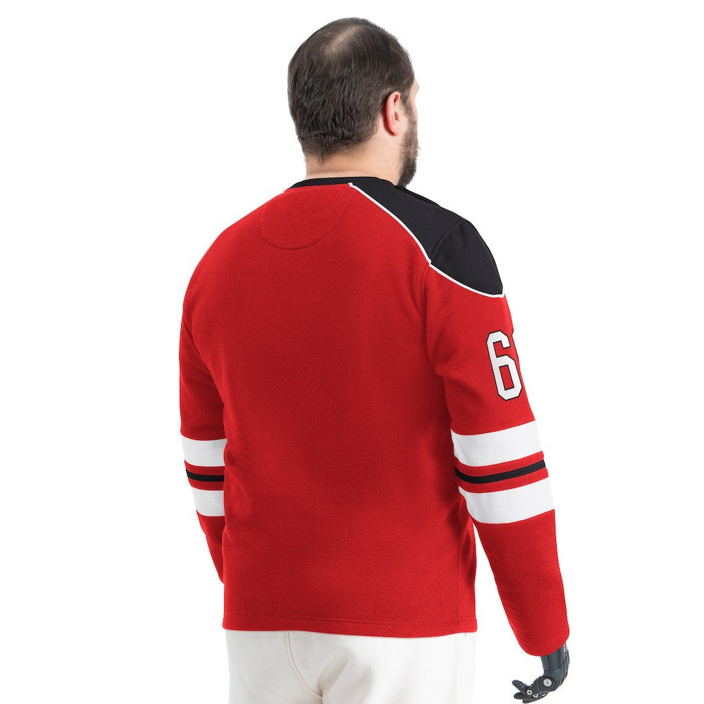 Atlanta Falcons G-III Sports by Carl Banks Adaptive Lord Stanley Crewneck Sweatshirt Red