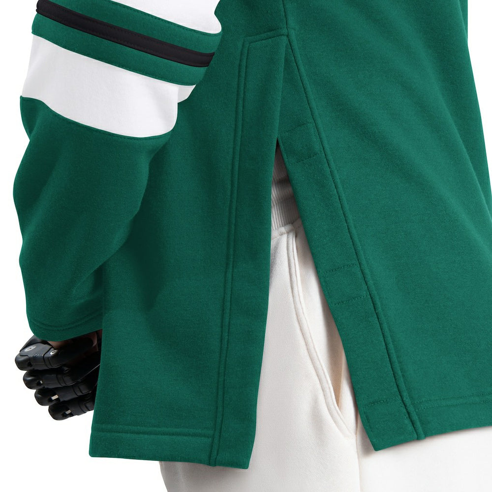 New York Jets G-III Sports by Carl Banks Adaptive Lord Stanley Crewneck Sweatshirt Green