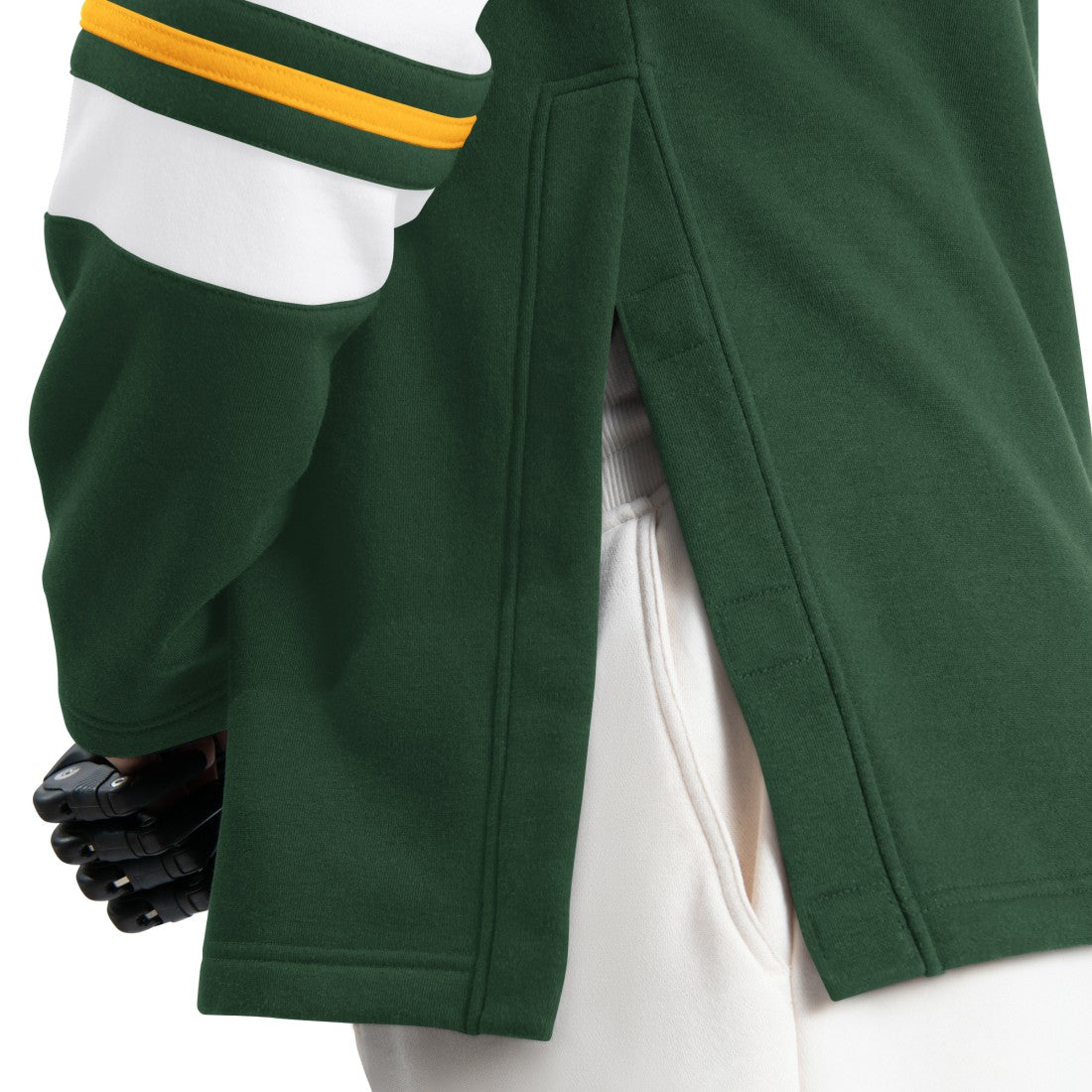 Green Bay Packers G-III Sports by Carl Banks Adaptive Lord Stanley Crewneck Sweatshirt Green