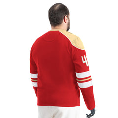 San Francisco 49ers G-III Sports by Carl Banks Adaptive Lord Stanley Crewneck Sweatshirt Scarlet
