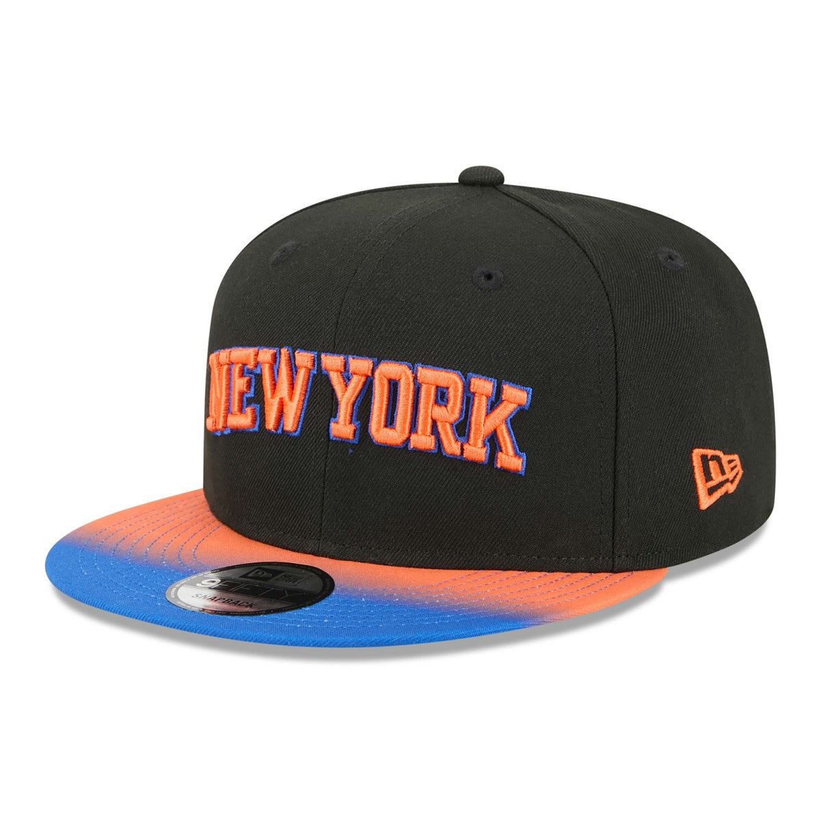 New York Knicks Jersey Hook Statement Edition 9FIFTY Snapback Hat Black/Blue