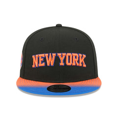 New York Knicks Jersey Hook Statement Edition 9FIFTY Snapback Hat Black/Blue