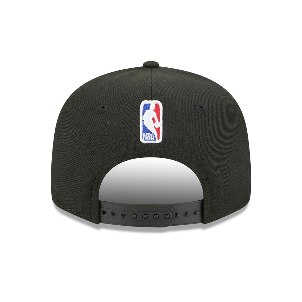New York Knicks Jersey Hook Statement Edition 9FIFTY Snapback Hat Black/Blue