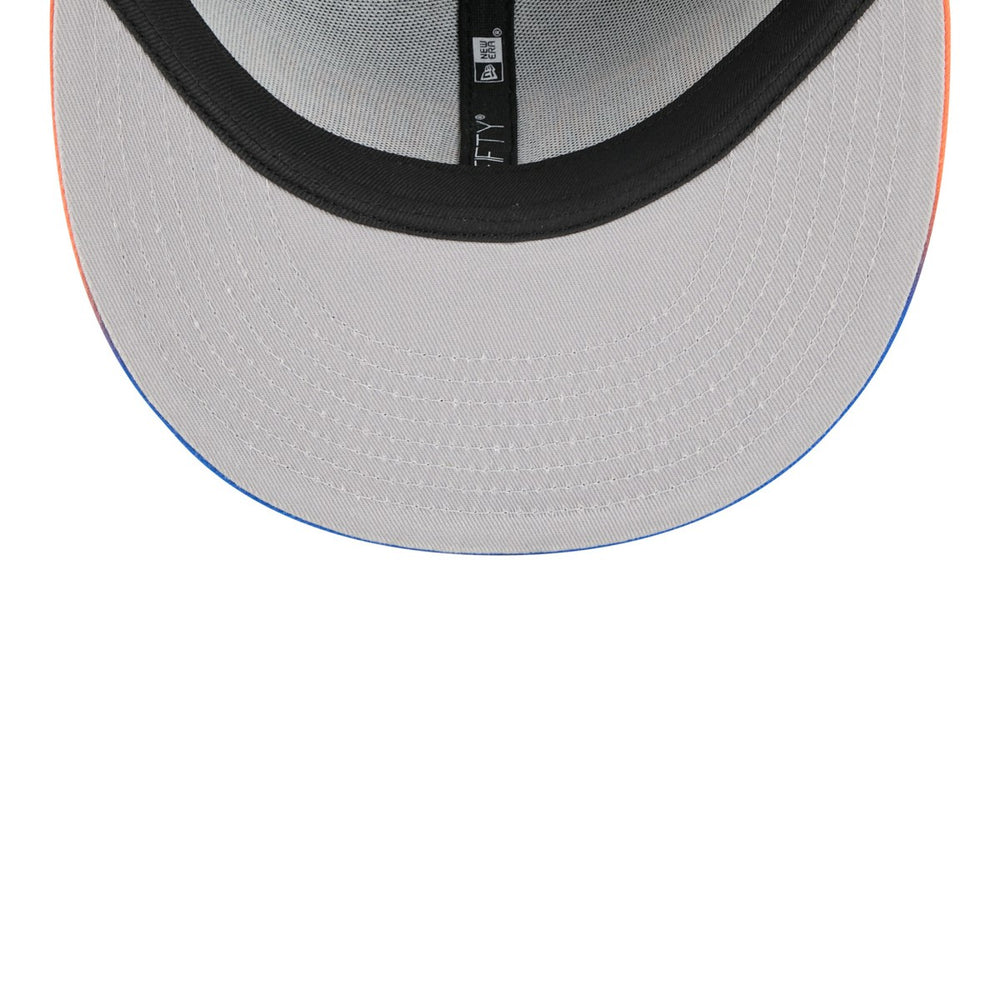 New York Knicks Jersey Hook Statement Edition 9FIFTY Snapback Hat Black/Blue
