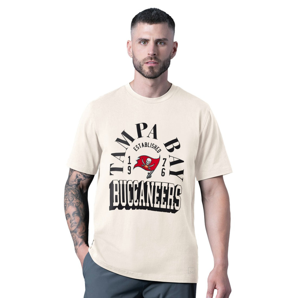 Tampa Bay Buccaneers MSX by Michael Strahan Whiteout Vintage T-Shirt White