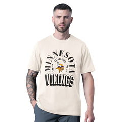 Minnesota Vikings MSX by Michael Strahan Whiteout Vintage T-Shirt White