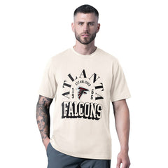 Atlanta Falcons MSX by Michael Strahan Whiteout Vintage T-Shirt White
