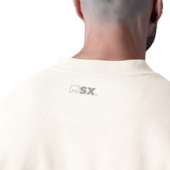 Kansas City Chiefs MSX by Michael Strahan Whiteout Tri-Blend Sweatshirt White