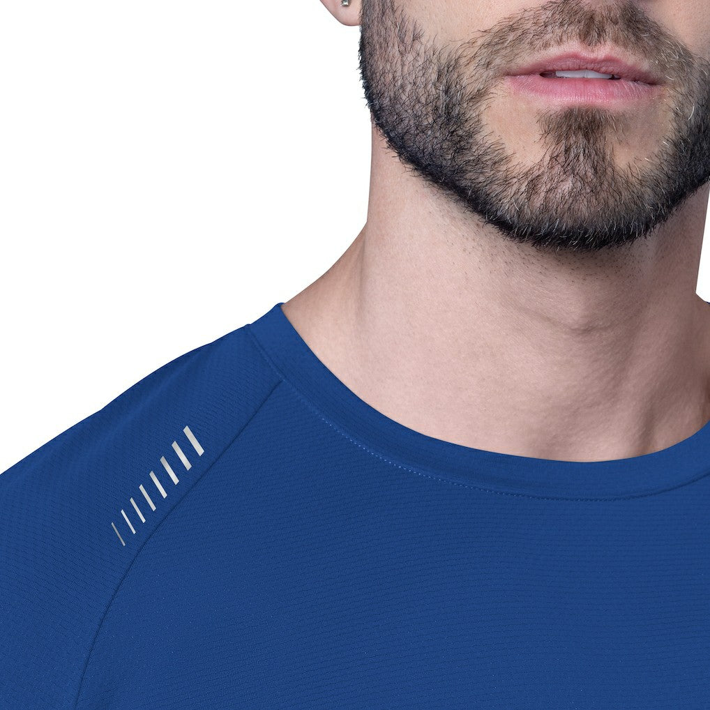 New York Giants MSX by Michael Strahan Forward Long-Sleeve T-Shirt Royal