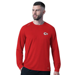 Kansas City Chiefs MSX by Michael Strahan Forward Long-Sleeve T-Shirt Red