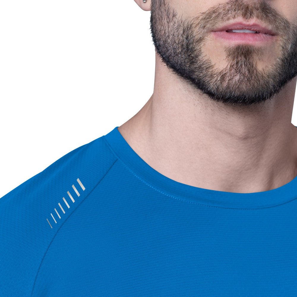 Detroit Lions MSX by Michael Strahan Forward Long-Sleeve T-Shirt Royal