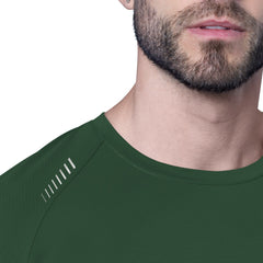 Green Bay Packers MSX by Michael Strahan Forward Long-Sleeve T-Shirt Green