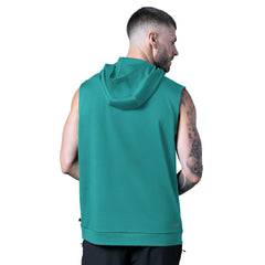 Miami Dolphins MSX by Michael Strahan Tri-Blend Rebound Sleeveless Hoodie Aqua