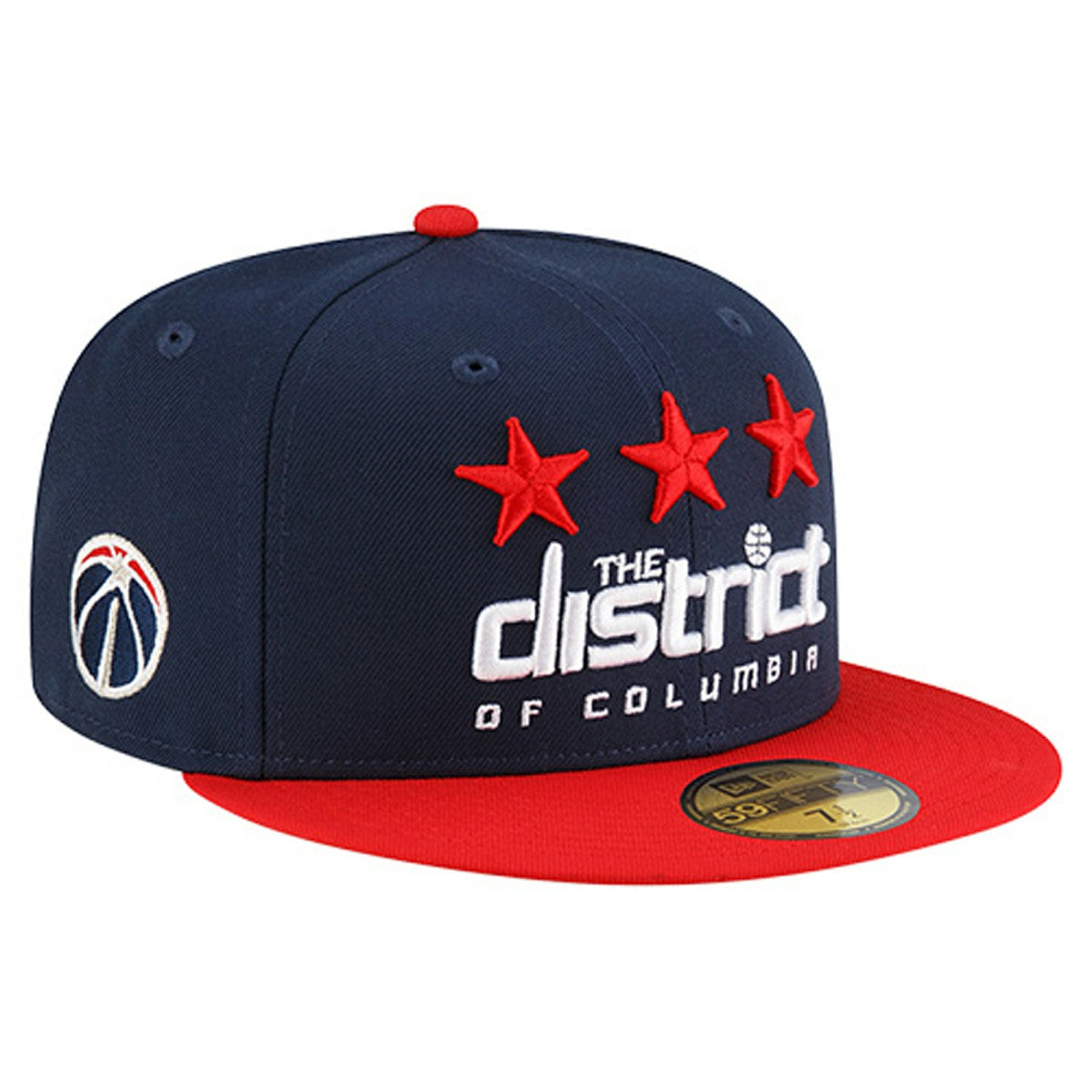 Washington Wizards Statement Edition Jersey Hook 59Fifty Fitted Hat Navy