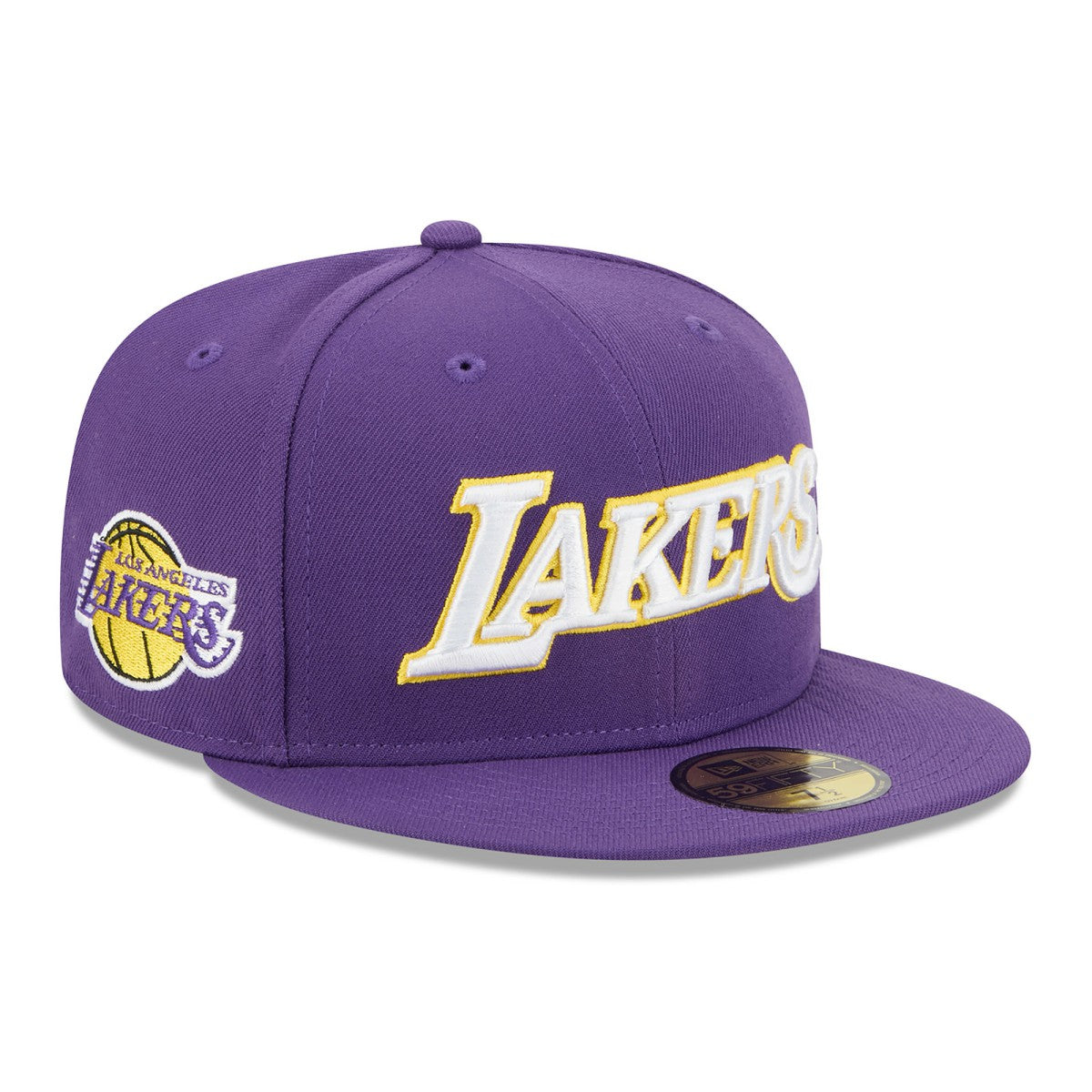 Los Angeles Lakers Jersey Hook Statement Edition 59FIFTY Fitted Hat Purple