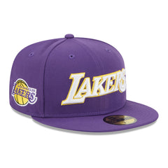 Los Angeles Lakers Jersey Hook Statement Edition 59FIFTY Fitted Hat Purple