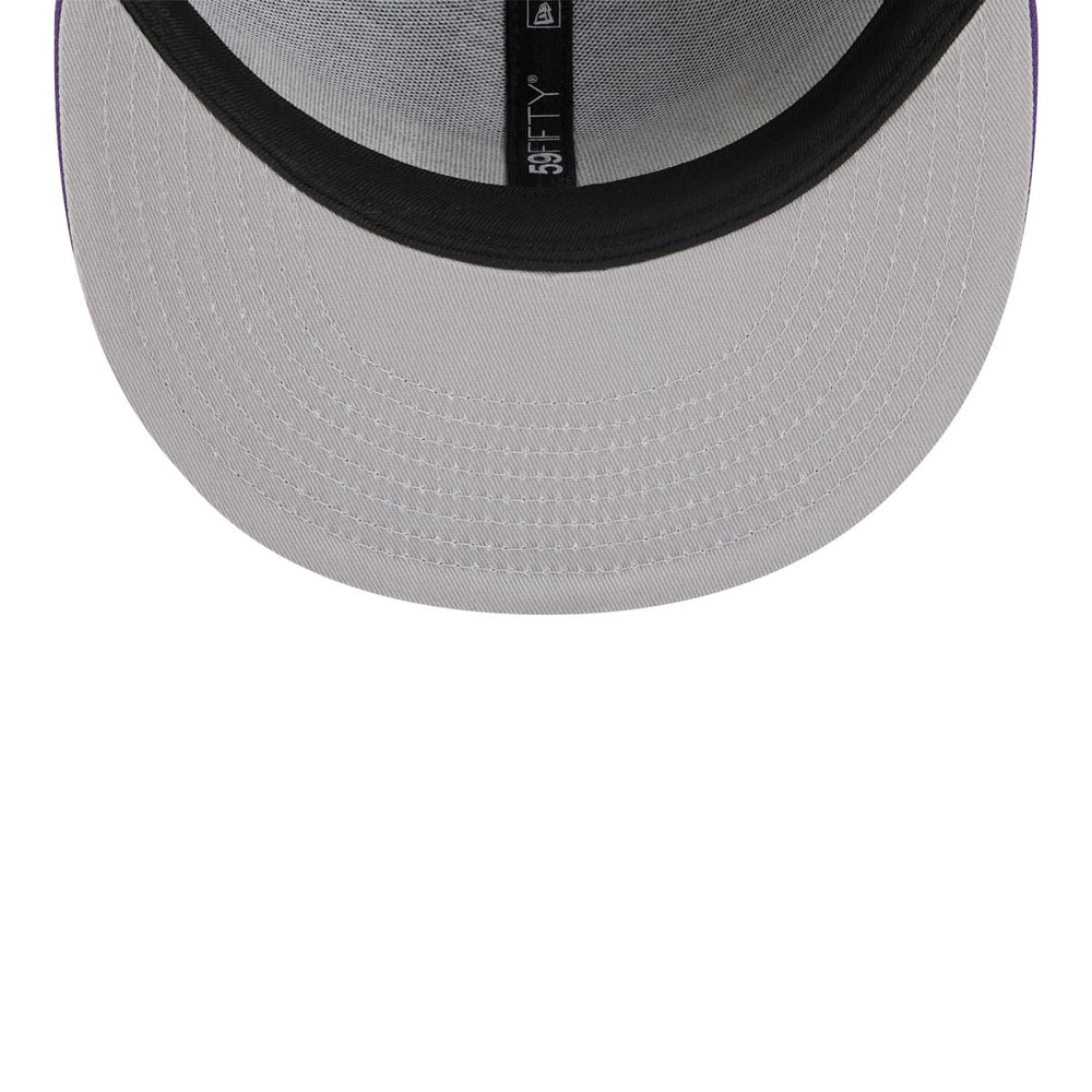 Los Angeles Lakers Jersey Hook Statement Edition 59FIFTY Fitted Hat Purple