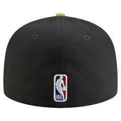 Minnesota Timberwolves Statement Edition Jersey Hook 59Fifty Fitted Hat Charcoal