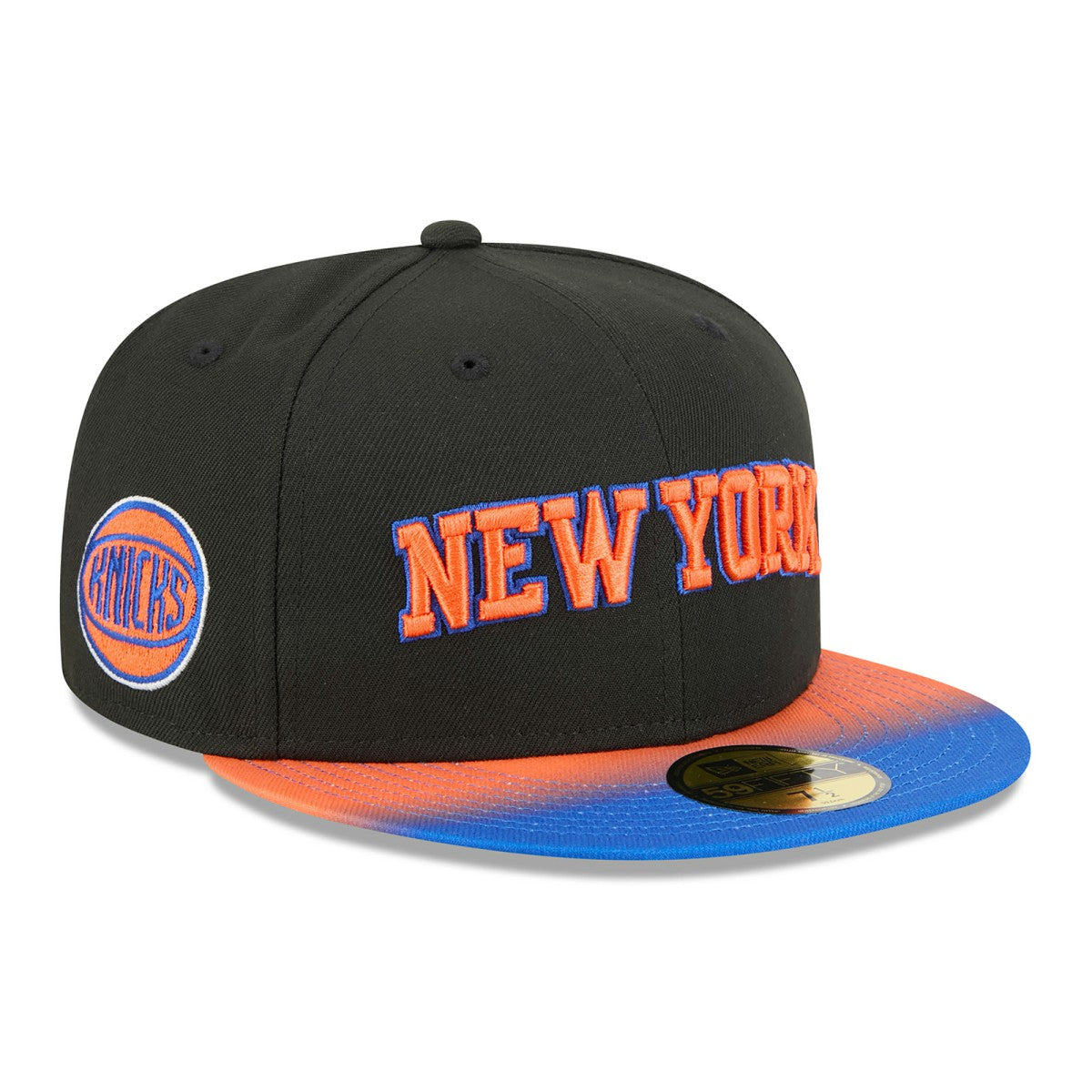 New York Knicks Jersey Hook Statement Edition 59FIFTY Fitted Hat Black/Blue