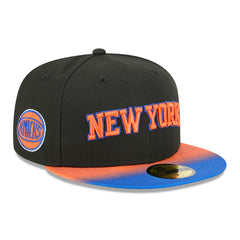 New York Knicks Jersey Hook Statement Edition 59FIFTY Fitted Hat Black/Blue