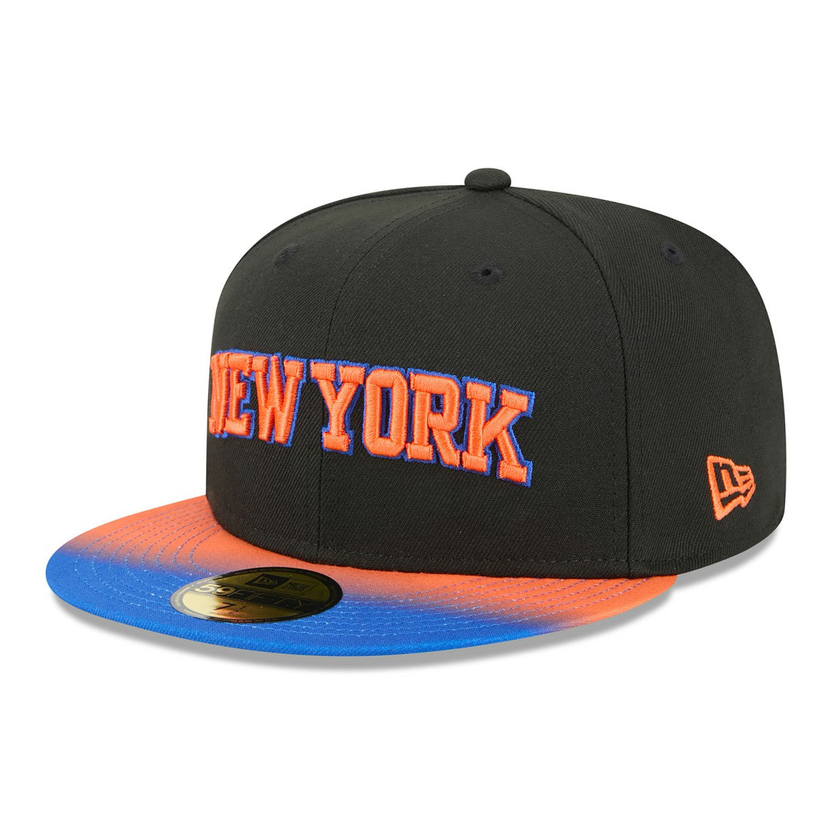 New York Knicks Jersey Hook Statement Edition 59FIFTY Fitted Hat Black/Blue