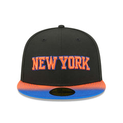 New York Knicks Jersey Hook Statement Edition 59FIFTY Fitted Hat Black/Blue