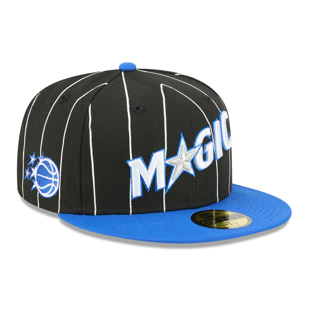 Orlando Magic Jersey Hook Statement Edition 59FIFTY Fitted Hat Black/Blue