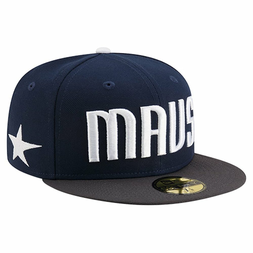 Dallas Mavericks Statement Edition Jersey Hook 59Fifty Fitted Hat Navy