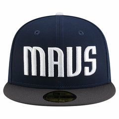 Dallas Mavericks Statement Edition Jersey Hook 59Fifty Fitted Hat Navy