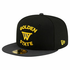 Golden State Warriors Statement Edition Jersey Hook 59Fifty Fitted Hat Black