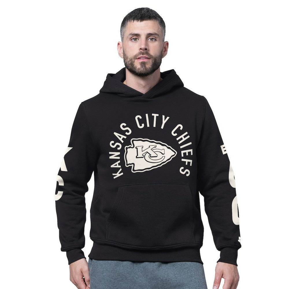 Kansas City Chiefs Starter Handoff Fleece Hoodie Sweatshirt Black