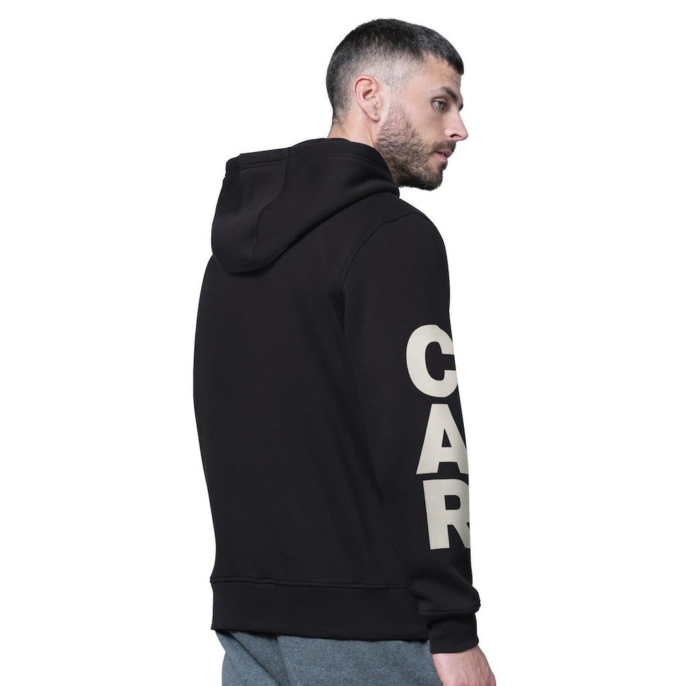 Carolina Panthers Starter Handoff Fleece Hoodie Sweatshirt Black