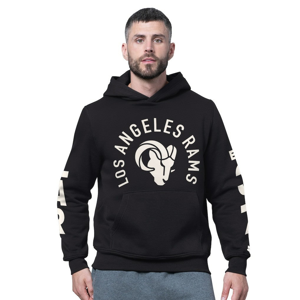 Los Angeles Rams Starter Handoff Fleece Hoodie Sweatshirt Black