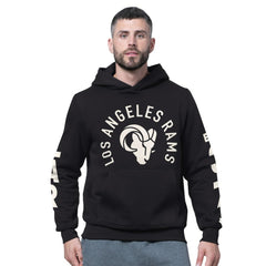 Los Angeles Rams Starter Handoff Fleece Hoodie Sweatshirt Black