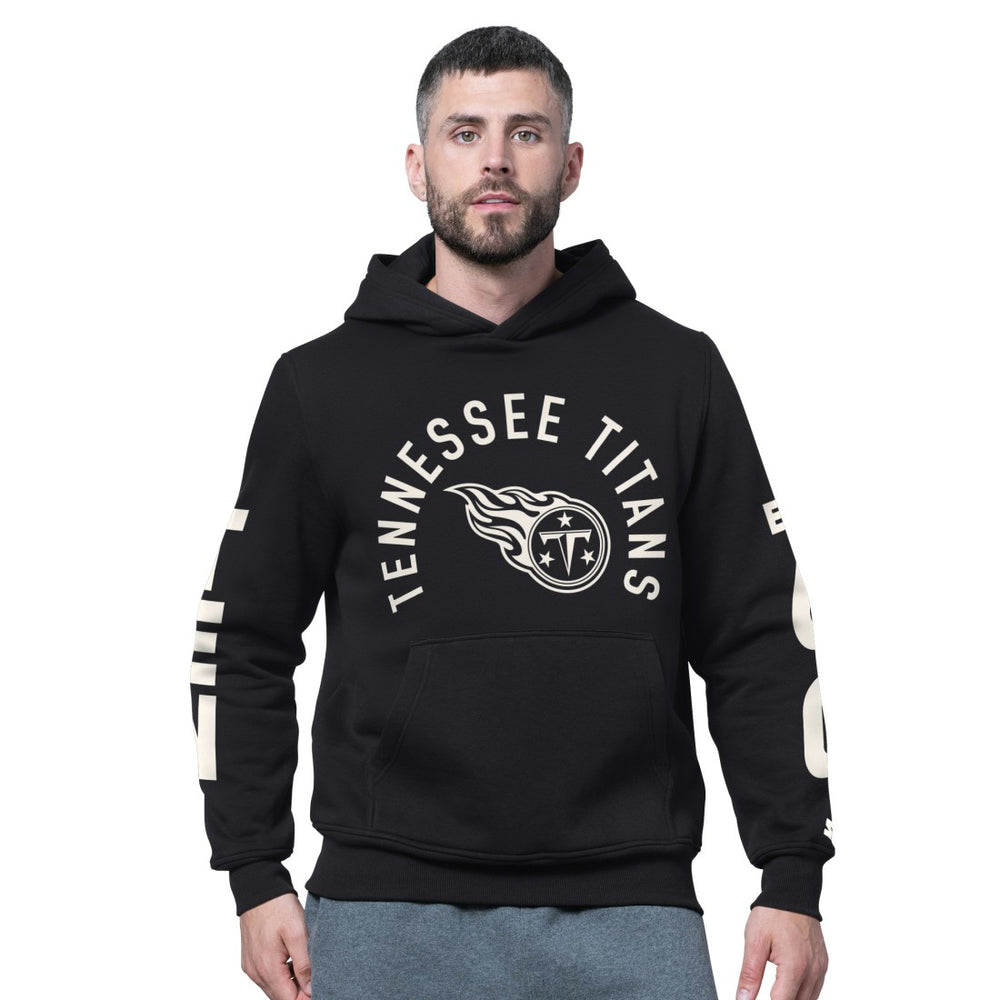 Tennessee Titans Starter Handoff Fleece Hoodie Sweatshirt Black