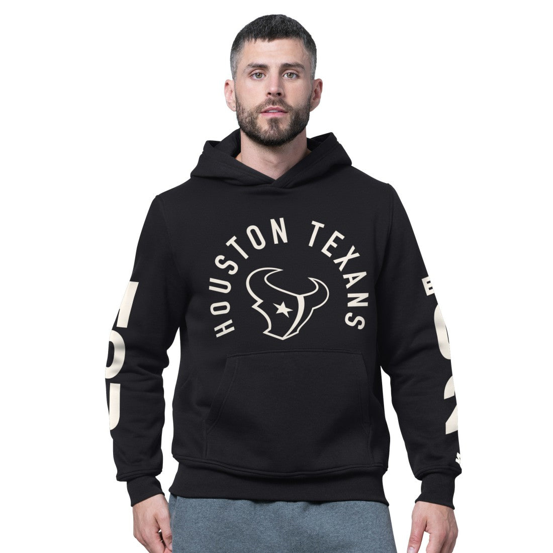 Houston Texans Starter Handoff Fleece Hoodie Sweatshirt Black