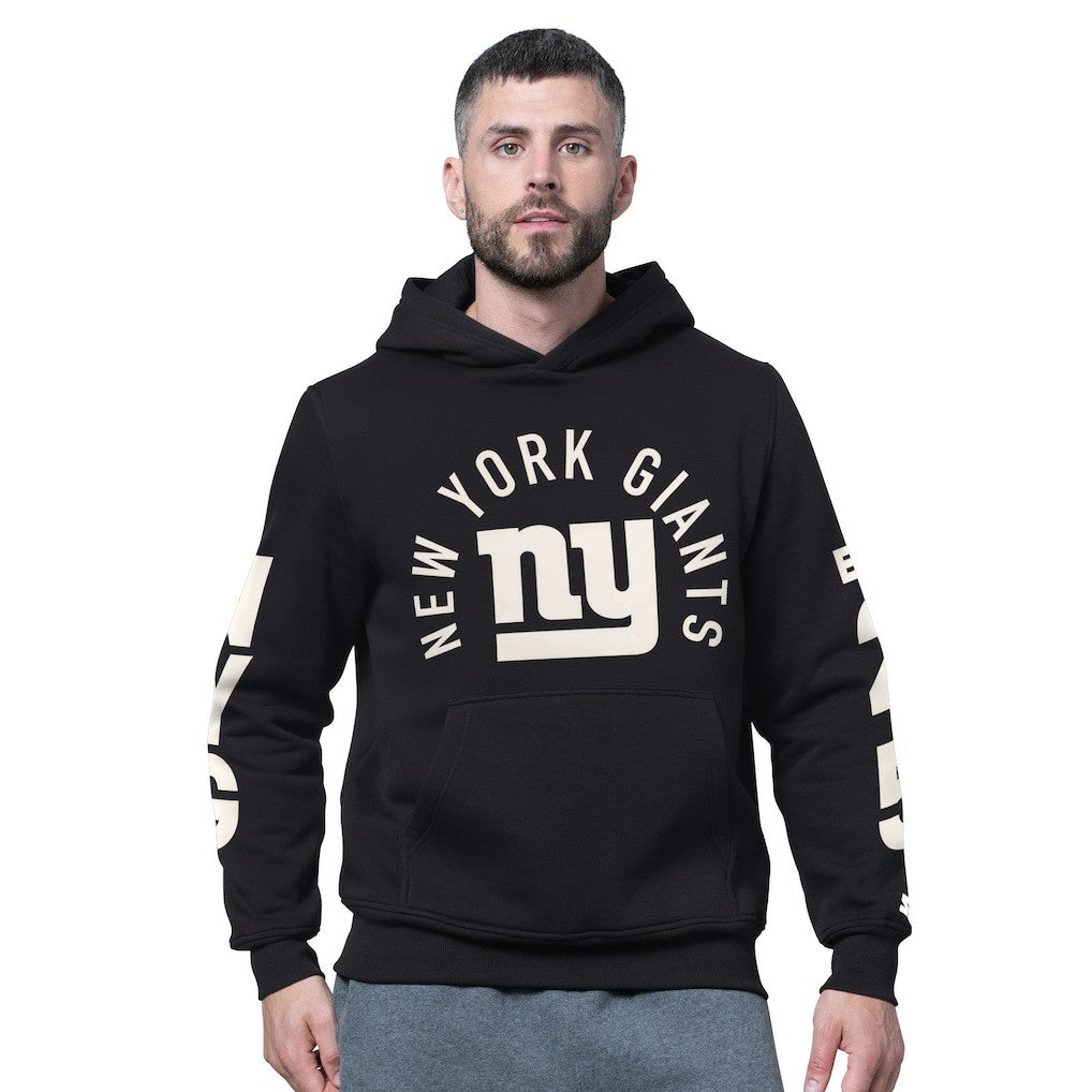 New York Giants Starter Handoff Fleece Hoodie Sweatshirt Black