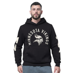 Minnesota Vikings Starter Handoff Fleece Hoodie Sweatshirt Black