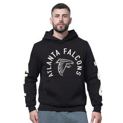 Atlanta Falcons Starter Handoff Fleece Hoodie Sweatshirt Black