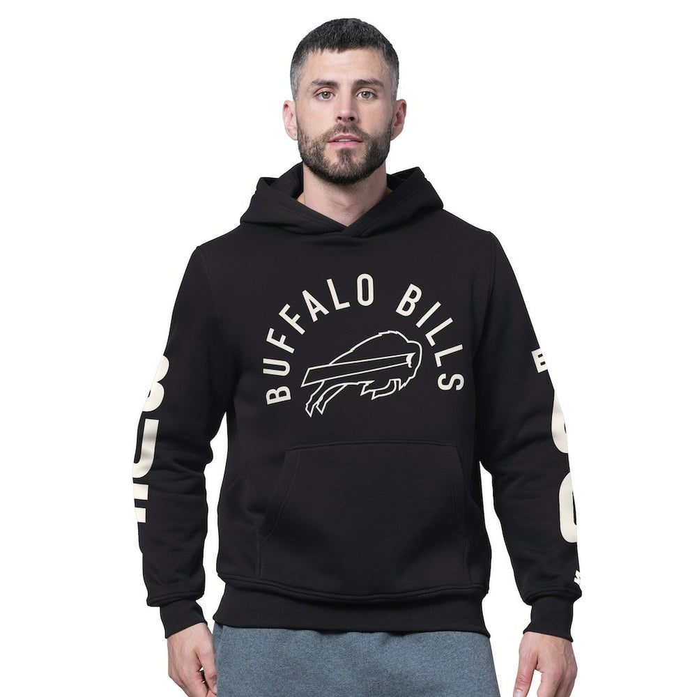 Buffalo Bills Starter Handoff Fleece Hoodie Sweatshirt Black