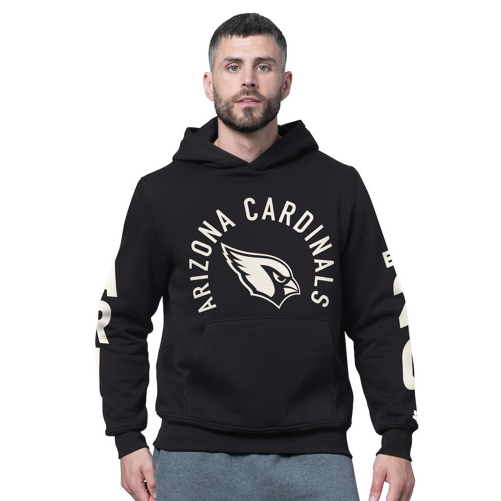 Arizona Cardinals Starter Handoff Fleece Hoodie Sweatshirt Black