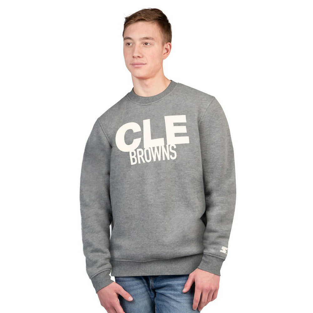 Cleveland Browns Starter Assist Sweatshirt Charcoal