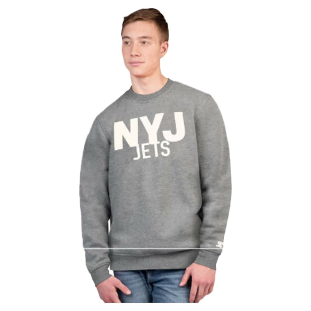 New York Jets Starter Assist Sweatshirt Charcoal