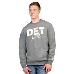 Detroit Lions Starter Assist Sweatshirt Charcoal