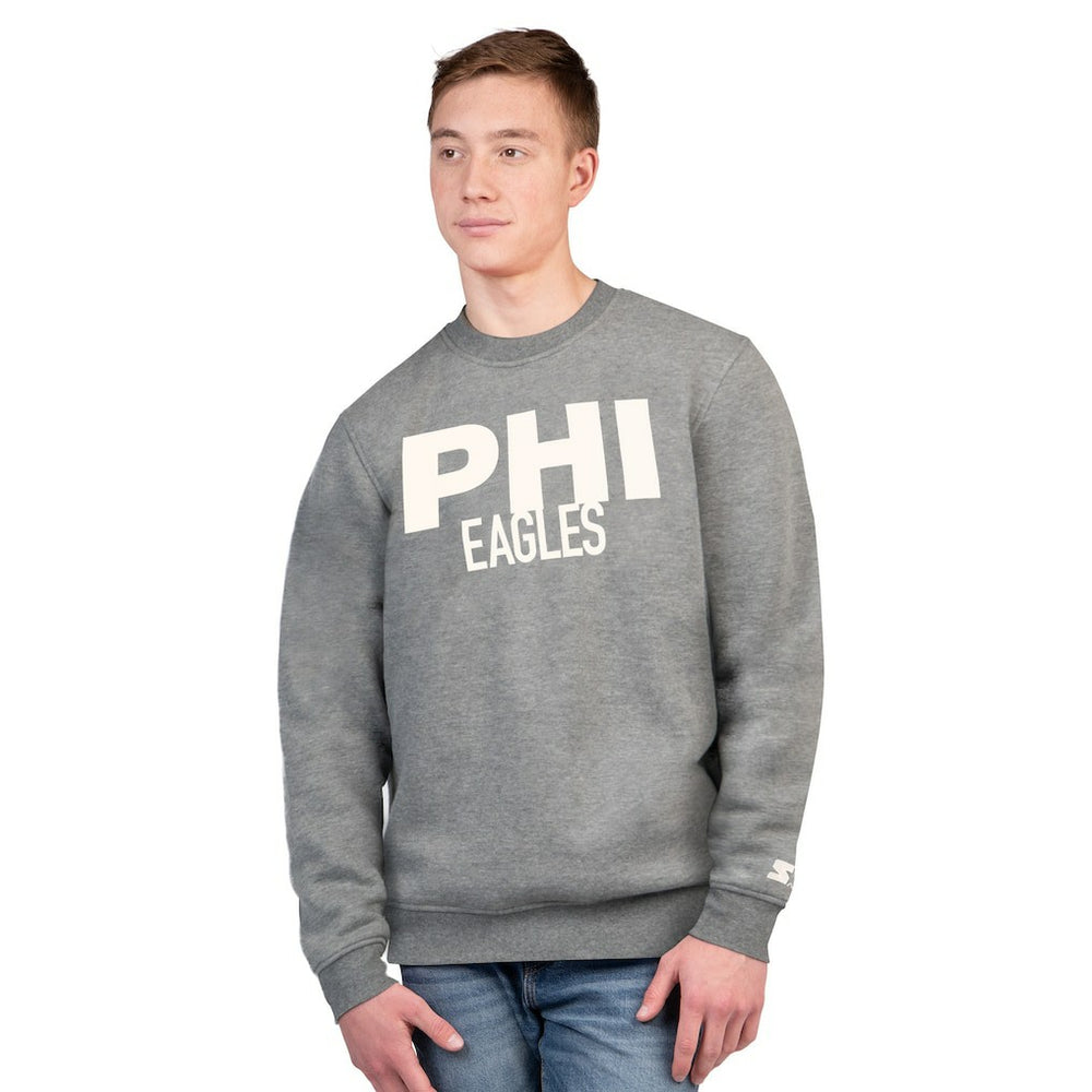Philadelphia Eagles Starter Assist Sweatshirt Charcoal