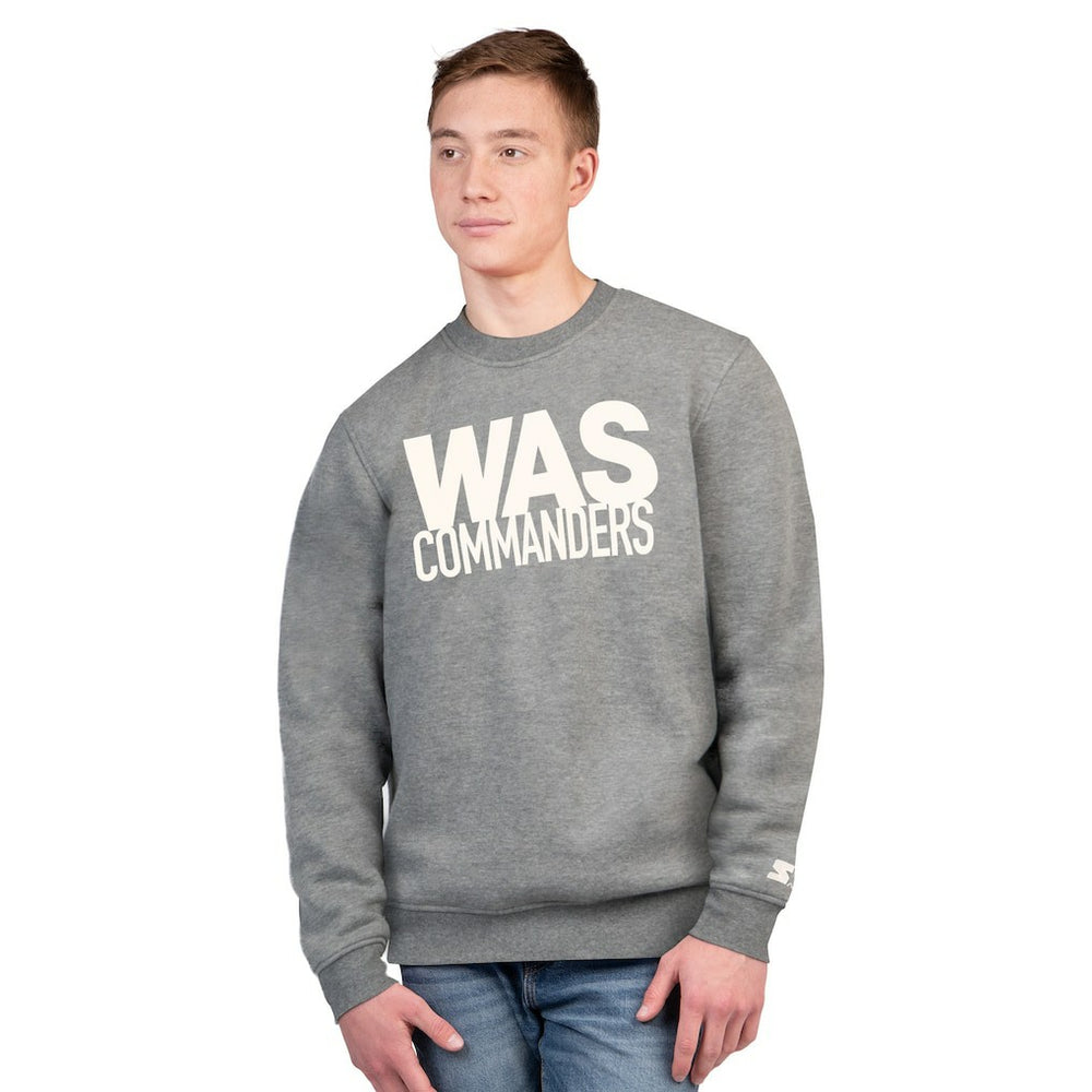 Washington Commanders Starter Assist Sweatshirt Charcoal