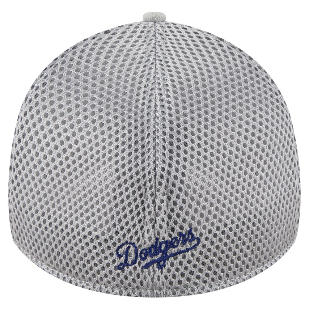 Los Angeles Dodgers New Era Visor Paint Splatter 39THIRTY Flex Hat - Gray Hats