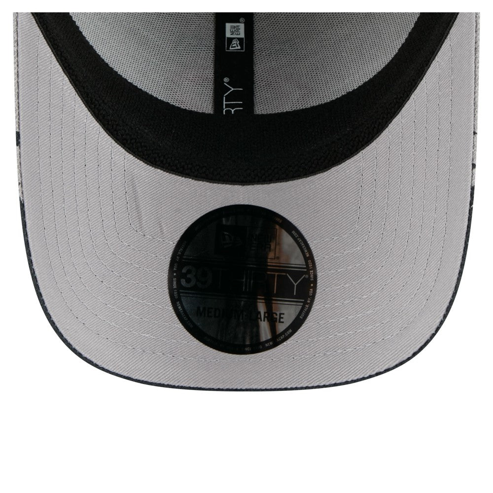 Minnesota Twins New Era Visor Paint Splatter 39THIRTY Flex Hat - Gray Hats